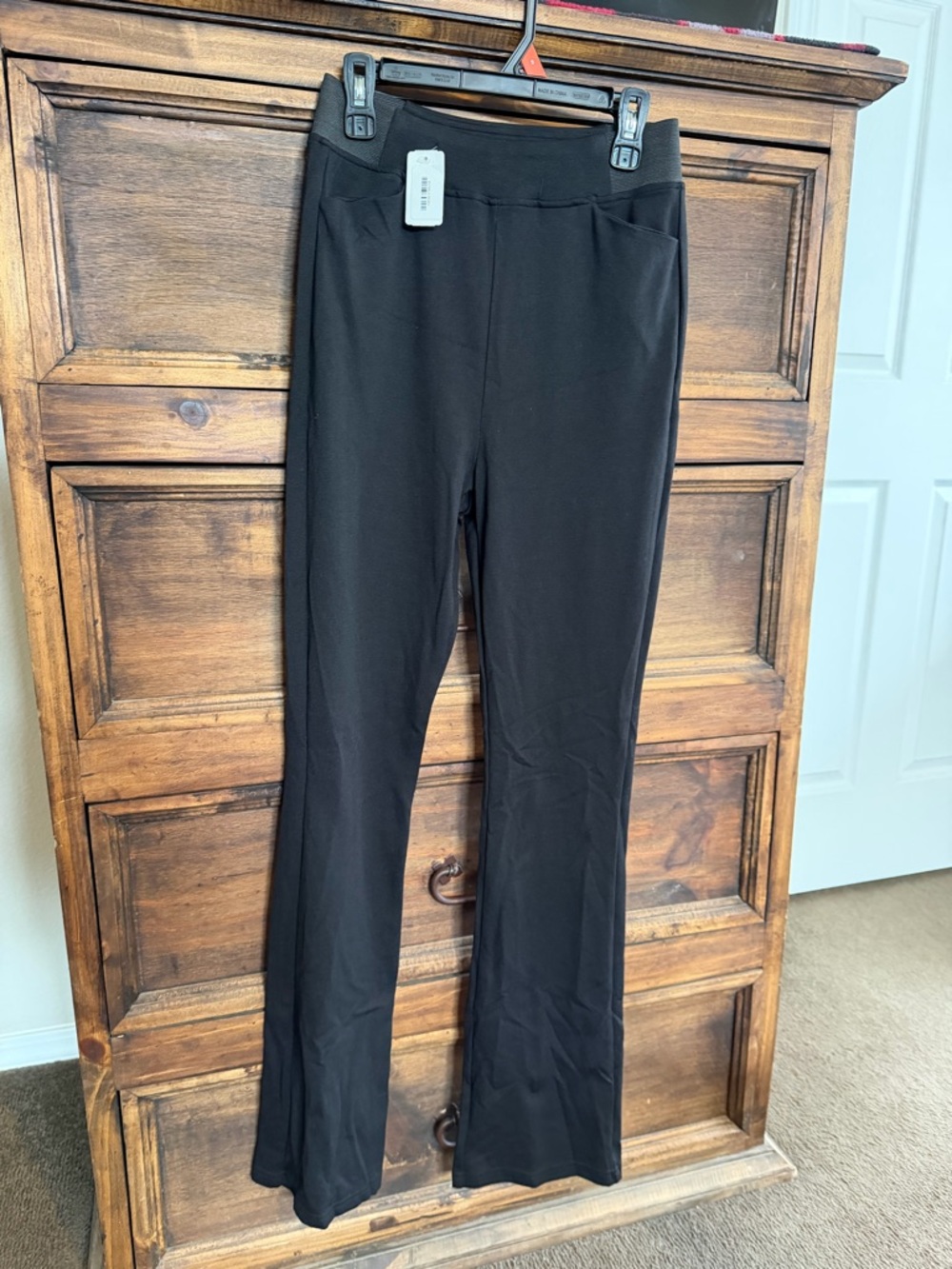 a new day Black Flare Leg Pants